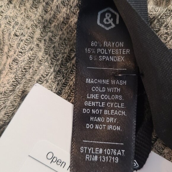 Agnes and Dora Open Front Cardigan Thumbhole Coco Ruffle Sleeve XS NWT Long - Picture 5 of 6